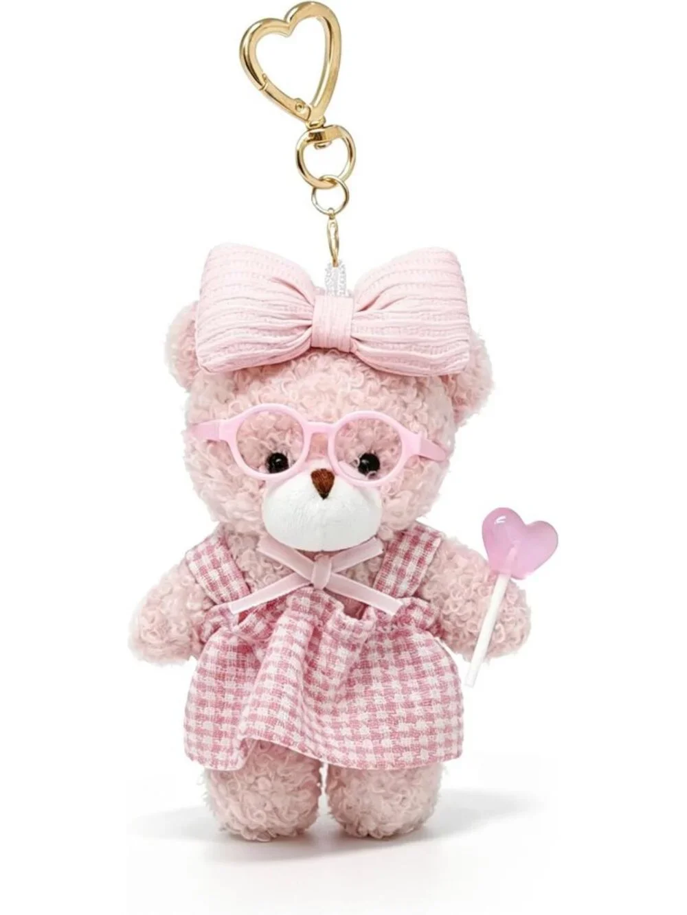 Cute Bear Keychain Bag Charm | Adorable Purse Accessory for Handbags & Backpacks